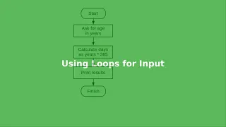 Chapter 4 Using loops for user input