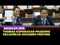 Lagu Jawaban Thomas Ponakan Prabowo Diuji DPR Jadi Calon Gubernur BI, Keluarkan Dokumen Penting