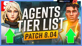 *NEW* Meta Agent Tier List Patch 8.04! - NEW PHOENIX META! - Valorant Guide