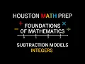 Integer Subtraction Models Math for Teachers