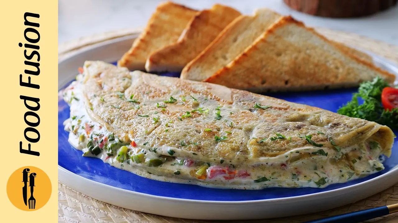 Cheese Omelette Recipe By Food Fusion