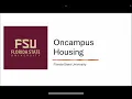 fsu housing review