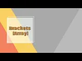 Sagusanov Coding Javascript Brackets array