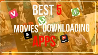 best 5 movie downloading apps in telugu by tech murthy 