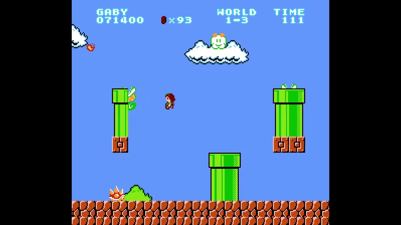 A Girl's Journey Remastered God Mode (Super Mario Bros. Hack)