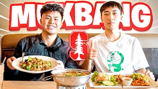 Thai Food Mukbang With D1 Stanford Basketball Player Roy Yuan