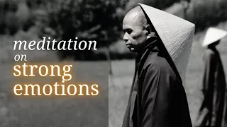 Meditation on Strong Emotions | With the words of Thich Nhat Hanh | #mindfulness