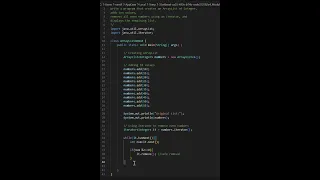 Java Trick to Remove Even Numbers from ArrayList Using Iterator Java Collections