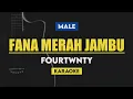 Download Lagu Fana Merah Jambu - Fourtwnty (Karaoke Acoustic)