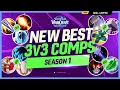 The BEST 3v3 Comps for GLADIATOR in Midnight PvP Season 1