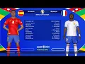 PES 2017 Spain vs France | UEFA EURO 2024