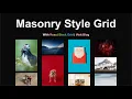 Masonry Style Grid Layout in NextJS