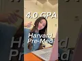 how I prepare for classes 4 0 GPA Harvard pre-med