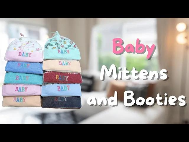 10 Set Cap Mittens and Booties Set