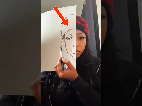 benar benar mirip dengan wajahnya 😱