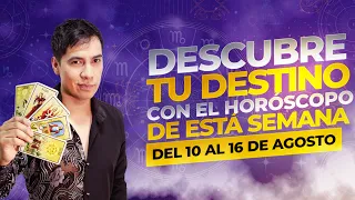 🔮 HORÓSCOPO DEL 10 AL 16 DE AGOSTO: JHAN SANDOVAL REVELA QUÉ LE ESPERA A TU SIGNO
