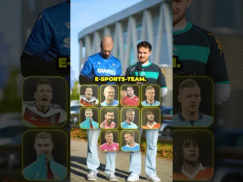 Welche Fußballer haben ein ESPORTS Team? 🎮⚽️ #fussball