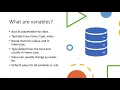 Dart Variables in English Dart Basics