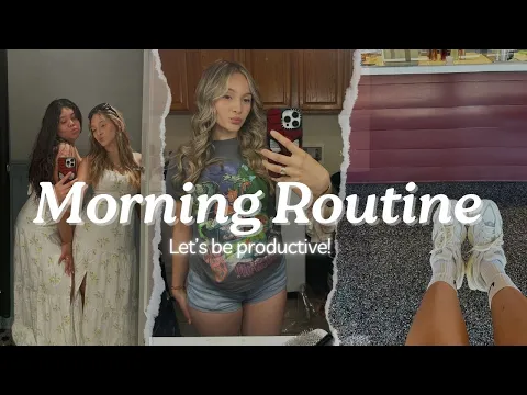 Download MP3 productive summer morning routine | shopping + dying my hair
