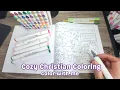 Christian Bible Verse Coloring Book for Relaxation Joyful Karaoke Page from Cozy Blessings