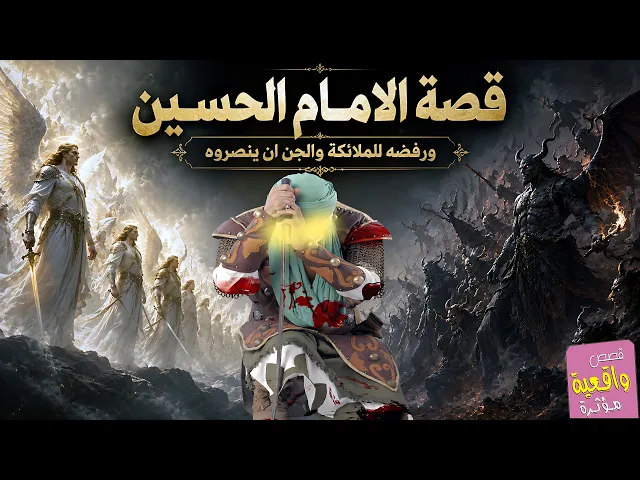 ⁣قصة الامام الحسين (ع) ورفضه للملائكة والجن ان ينصروه