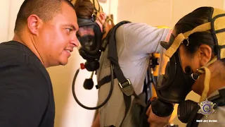 Detention Academy Class 999 Takes on a Smoke-Filled Fire Rescue Scenario