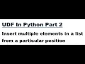 User Defined Functions in Python Part 2
