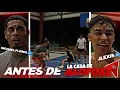 MICHAEL FLORES Y JLEXIS EN NUESTRA PRIMER JUEGO LOWKEY ANTES DE LA CASA DE Alofokeradioshow