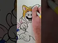 Colouring My Super Mario 3D World Illustration