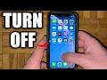 How to Turn Off Any iPhone Without Touch Screen No Restart