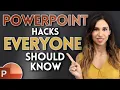 Do you know these 5 PowerPoint Hacks