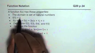 Q20 p 24 Function Notation Nelson MCR3U Test