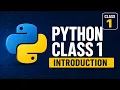 Python Class 1 for Beginners Introduction to Python Programming Kids Robotics AI Course