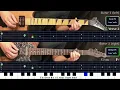 WASHED - Elevation Rhythm | Electric Guitar Playthrough (With TABS)