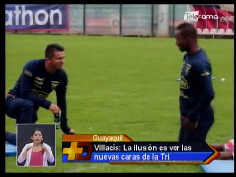 Villacís: La ilusión es ver las nuevas caras de la Tri