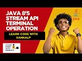 Streams API Tutorial in Java 8