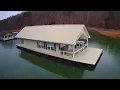 22 x 48 Floating Cabin Approx 1 058sqft - 3 Bath For Sale ON Norris Lake TN