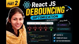React JS Optimization Part 2 Debouncing Explained with Real Example