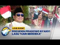 Download Lagu Lagu 'Hari Merdeka' HUT ke-80 RI Bergema di Istana, Presiden Prabowo Ikut Nyanyi
