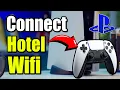 How to Connect to Hotel Wifi on PS5 Authenticate Best Method