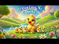 Download Lagu 5 Little Ducks(Learn Colors Song) | Lalafun Nursery Rhymes \u0026 Kids Songs