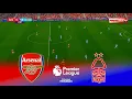 Download Lagu 🔴Arsenal vs Nottingham Forest - Premier League 25/26 EPL | Pes 21 Gameplay