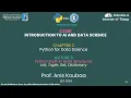 CS316 Python Built-In Data Structures List Tuple Set Dictionary
