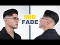 PERFECT MID SKIN FADE HAIRCUT TUTORIAL