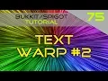 Minecraft Plugin Tutorial Text Warp