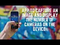 Android Framework - API To capture image using Camera Framework