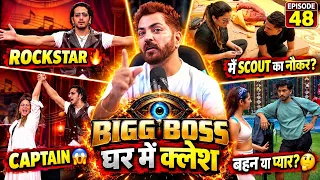 #BIGGBOSS20 EP48 QAZI ROCKSTAR 🔥SCOUT KI LOVE SISTER BOND ⁉️YUNG AMRAPALI 😱MAHI CAPTAIN👌GULLU KANIKA