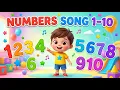 Numbers Song 1-10 Numbers Song for Kids Learn Numbers 1 to 10 Preschool Learning
