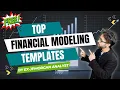 Top 5 Financial Modeling Templates FREE DOWNLOADS