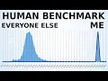 I Outsmarted the Human Benchmark Chimp Test